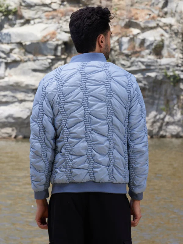 Braided Crease Puffer Jacket - Image 2