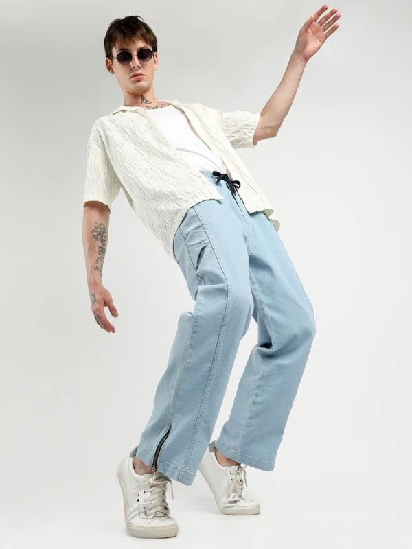 Straight-Fit Denim Jeans - Image 5