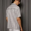 Unbalanced Striped Shirt - Image 4