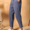 Striped Tailored Trousers - Image 3