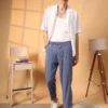 Striped Tailored Trousers - Image 4