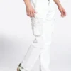 White Cargo Pants - Image 3