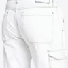 White Cargo Pants - Image 4