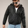 Quilted Puffer Jacket With Zip-Closure