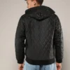 Quilted Puffer Jacket With Zip-Closure - Image 2